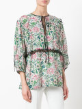 Floral Peasant blouse