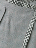 asymmetric wrap skirt