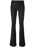 stretch flared jeans