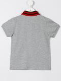Web collar polo shirt