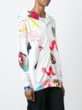 'Collage Print' oversized hoodie