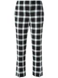 checked trousers