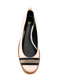 chain-trimmed loafers