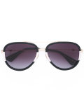 aviator metal temple sunglasses