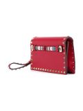 'Rockstud' beaded clutch