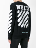 diagonal spray sweatshirt 