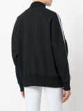 funnel-neck sweatshirt