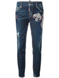Cool Girl embroidered jeans