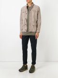 four pocket, double closure jacket