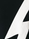 lightning bolt patch sweatshirt