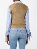 hummingbird embroidered metallic jumper