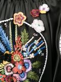 floral embroidered blouse