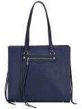 side zip tote