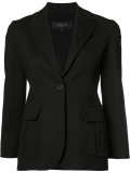 one button blazer