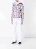 floral hooded puffer jacket