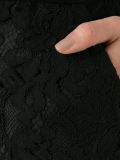 high-waisted lace shorts