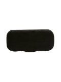 rounded aviator flip-up sunglasses
