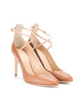 cross-over strap pumps