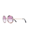 round frame sunglasses 