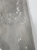 distressed skinny fit jeans