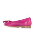 Elinda ruffled bow ballerinas