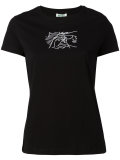 embroidered face T-shirt