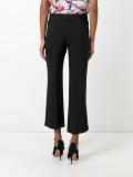 tailored flared trousers