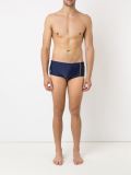 side pocket swim trunk
