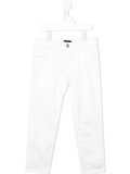 straight-leg jeans