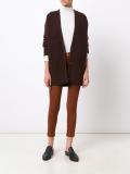 V-neck cardigan