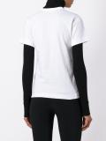heart print T-shirt