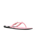 house check flip flops
