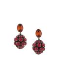 strass clip on earrings