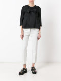 front bow blouse