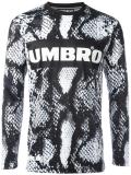 snakeskin print sweatshirt