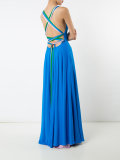 v-neck gown 