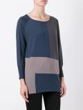 block colour jumper