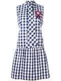 checked dress