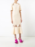 hem cut out dress