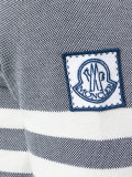 checked knitted jumper