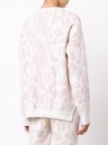 leopard print jumper