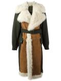 belted mid coat