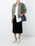 contrast lining bucket bag