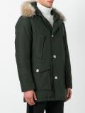padded hooded parka