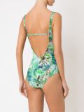 abstract print swimsuit