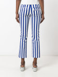 vertical stripe trousers
