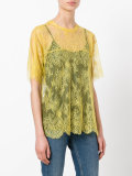 sheer lace top