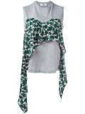 draped detail tank