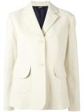 waffle texture blazer