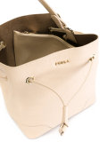 bucket bag with drawstring fastening